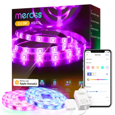 Meross Smart LED-ljusremsa - MSL320CHK (10m)