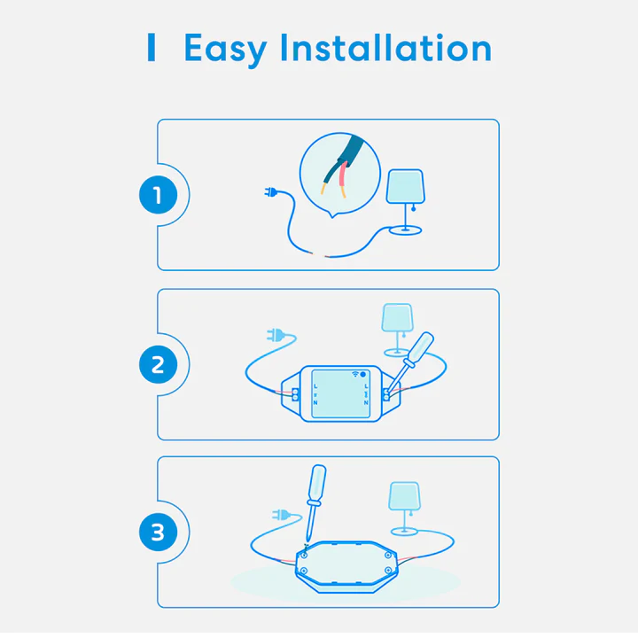 Meross Smart Wi-Fi DIY Switch - MSS710HK (2-pack) - Bild 2