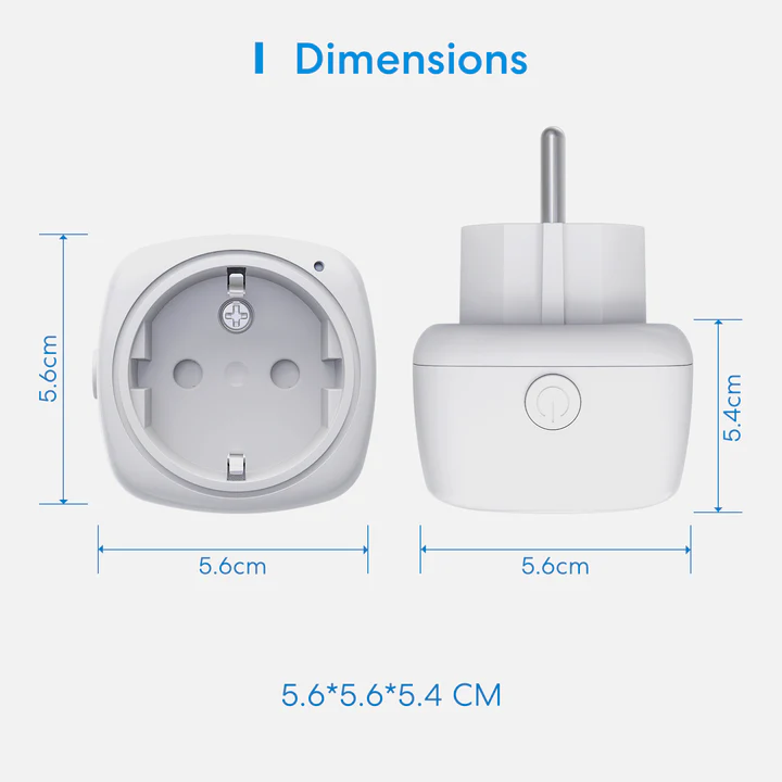 Meross Smart Wi-Fi Plug - MSS110HK (2-pack) - Bild 7