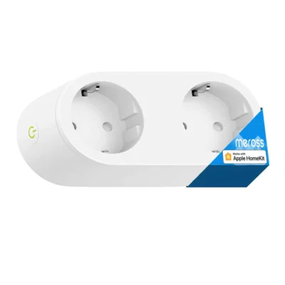 Meross Smart Wi-Fi Plug - MSS120HK 2 i 1