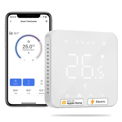 Meross Smart Wi-Fi Termostat för elektrisk golvvärme - MTS200HK
