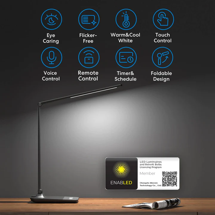 Meross Smart skrivbordslampa - MDL110HK - Bild 3